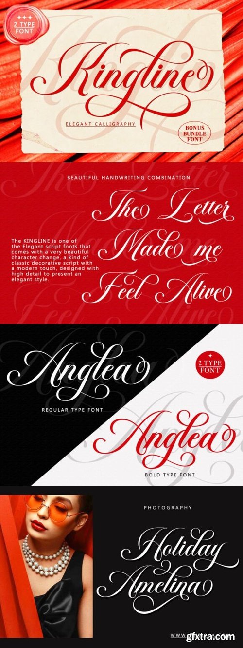 CreativeMarket - Kingline Font 291338602