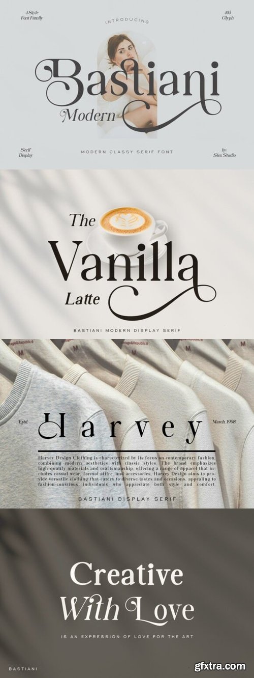 Bastiani Modern Font