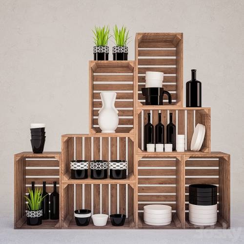 '3dsky Pro - Decorative set with utensils'