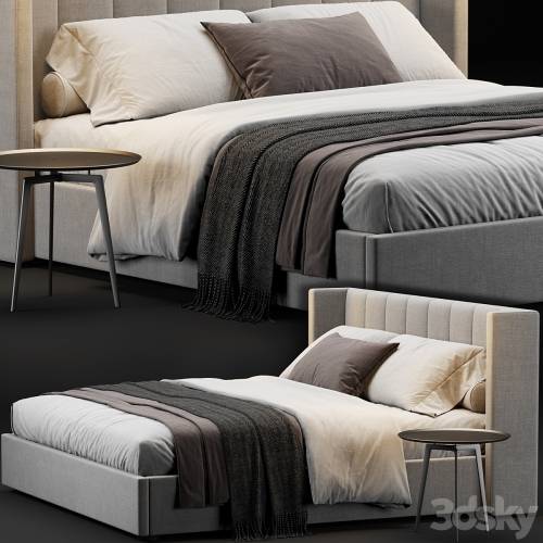 '3dsky Pro - West Elm Shelter Bed'