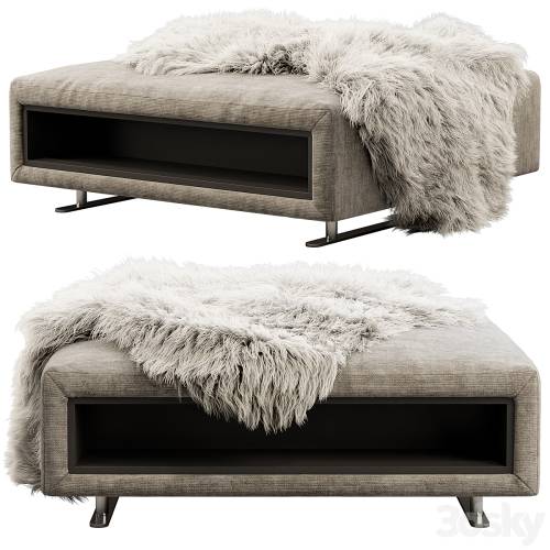 '3dsky Pro - BoConcept Hampton footstool with storage'