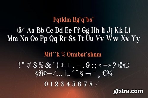 CreativeMarket - Grumen Caliphia - Serif Handwritten