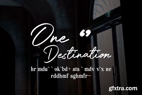 CreativeMarket - Grumen Caliphia - Serif Handwritten