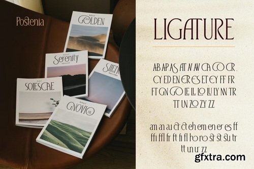CreativeMarket - Postenia Elegant Display Serif