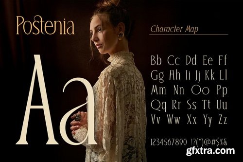 CreativeMarket - Postenia Elegant Display Serif