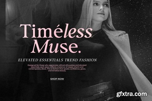 CreativeMarket - Pink Average - Trendy Modern Serif