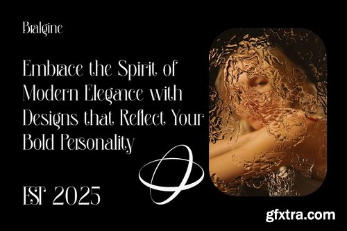 CreativeMarket - Bralgine A Modern Ligature Serif