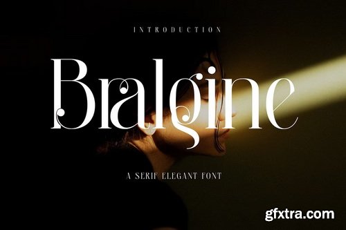 CreativeMarket - Bralgine A Modern Ligature Serif