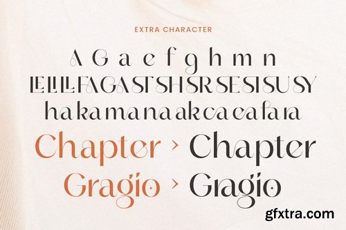 Gragio - Elegant Cinematic Font
