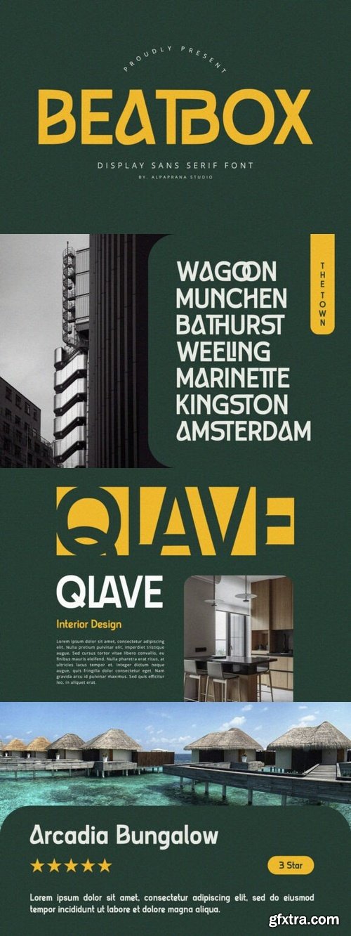 CreativeMarket - Beatbox - Sans Serif Font 291083124