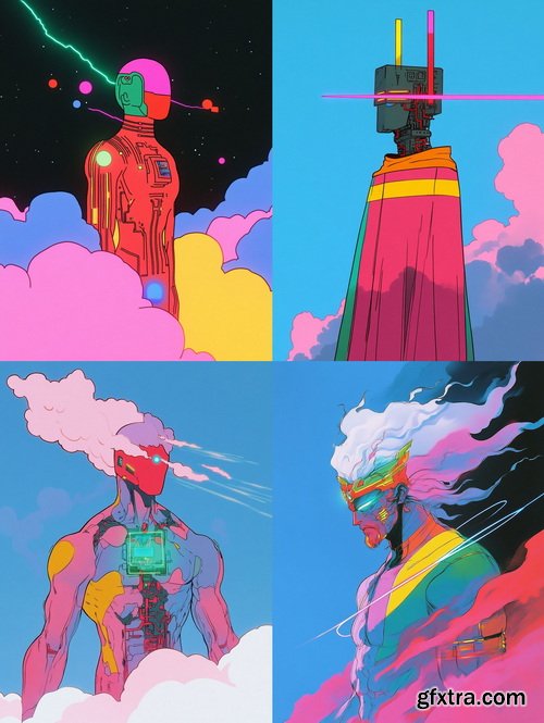 480 Midjourney Prompts & Sref codes for Sci-fi