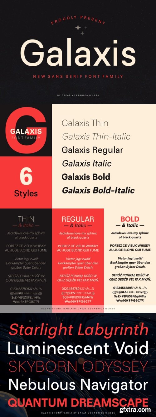 Galaxis Font
