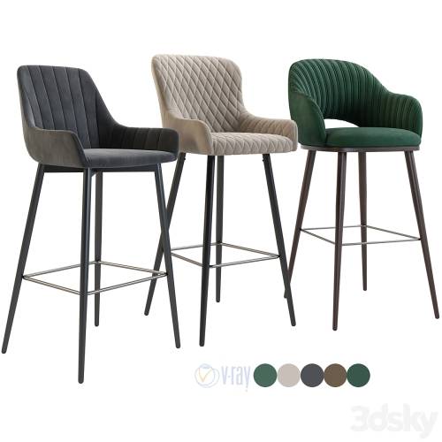 '3dsky Pro - Bar chair, semi-bar Hamburg, Mint, Dylan' '3dsky Pro - Bar chair, semi-bar Hamburg, Mint, Dylan'