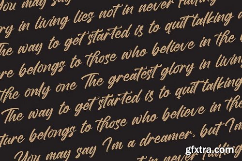 CreativeMarket - Vintage Bilbesto Modern Brush Font