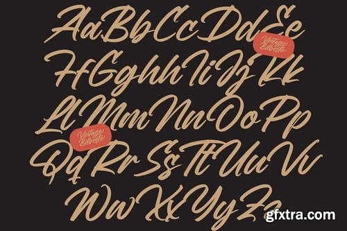 CreativeMarket - Vintage Bilbesto Modern Brush Font