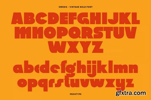 Swedis - Vintage Bold Font