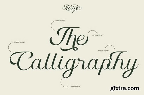 CreativeMarket - Kalita - Modern Elegant Script Font