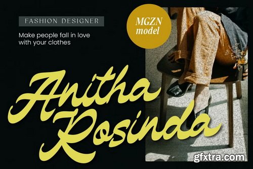 CreativeMarket - Monlight Modern Script Retro Font