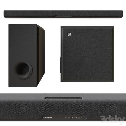 '3dsky Pro - Yamaha soundbar with subwoofer'