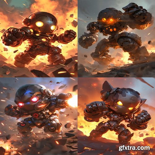 485 Ai Art Prompts for Chibi Fantasy