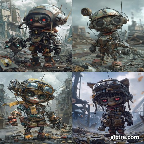 485 Ai Art Prompts for Chibi Fantasy