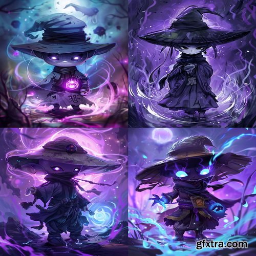485 Ai Art Prompts for Chibi Fantasy