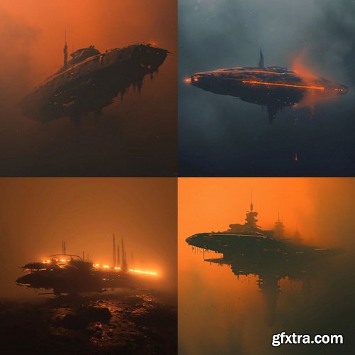 479 Midjourney Prompts for Minimal Sci-Fi