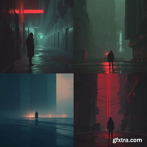 479 Midjourney Prompts for Minimal Sci-Fi