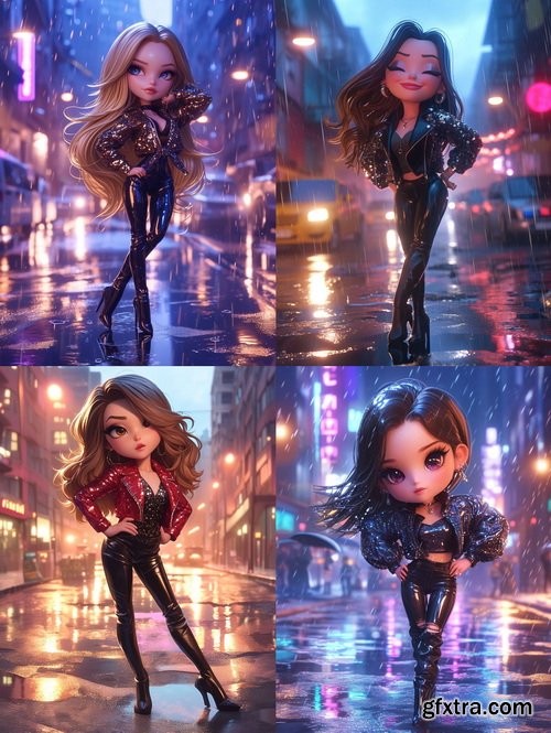 480 Ai Art Prompts for Chibi Fashion