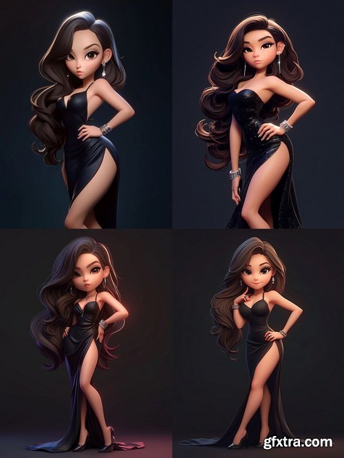 480 Ai Art Prompts for Chibi Fashion