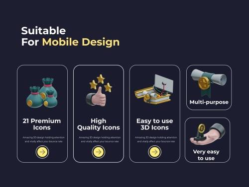 'Reward & Success Icons'