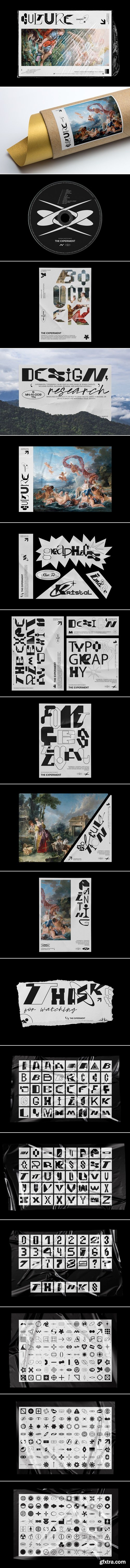 CreativeMarket - 426 Shapes Letters Numbers Kit 12709757