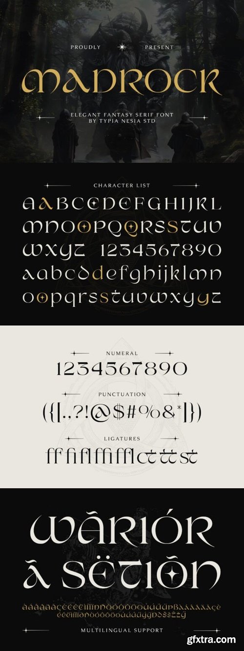 CreativeMarket - Madrock - Elegance Fantasy Serif
