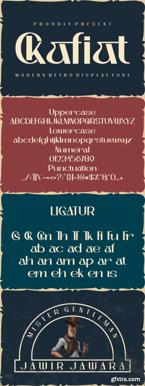 Ckafiat Font
