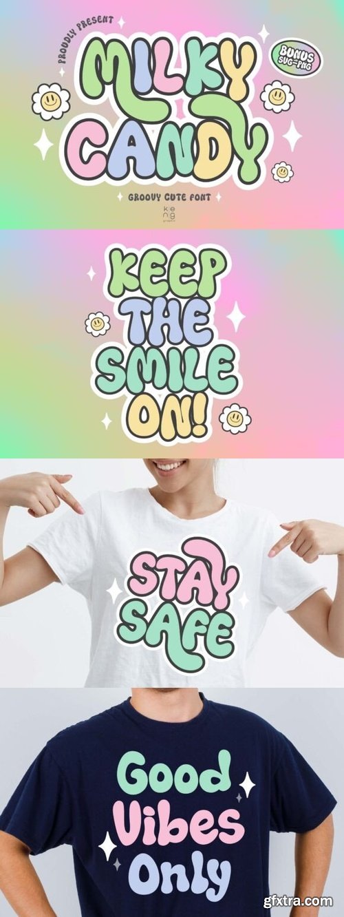 Milky Candy Font