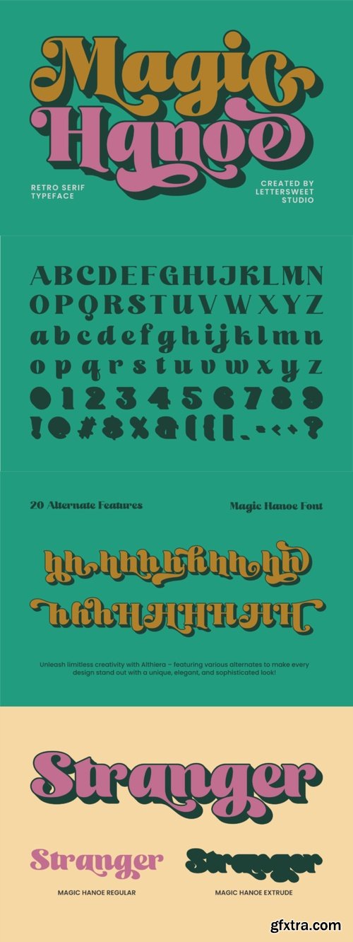 Magic Hanoe Font