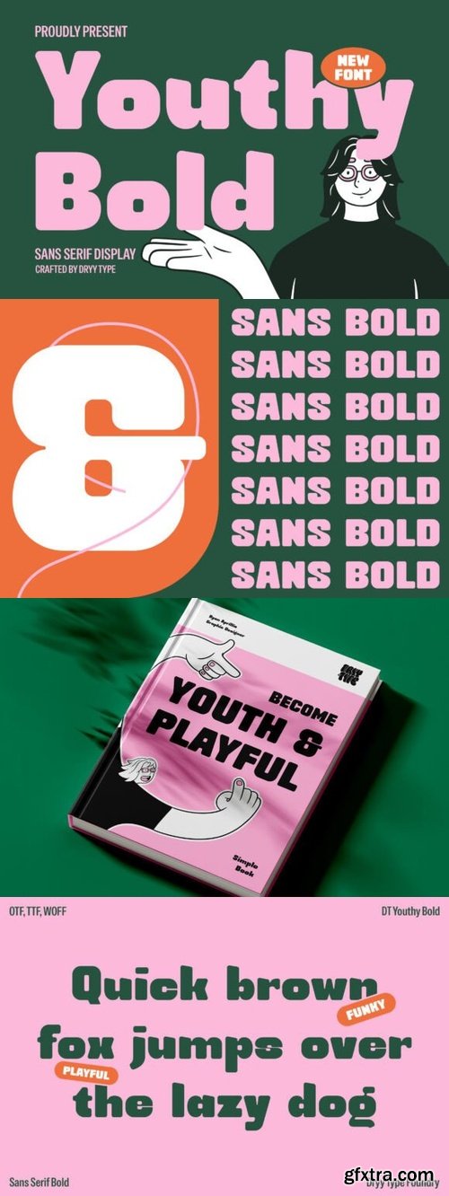 Dt Youthy Bold Font