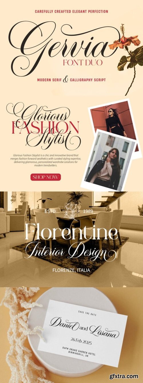 Gervia Font Duo Font