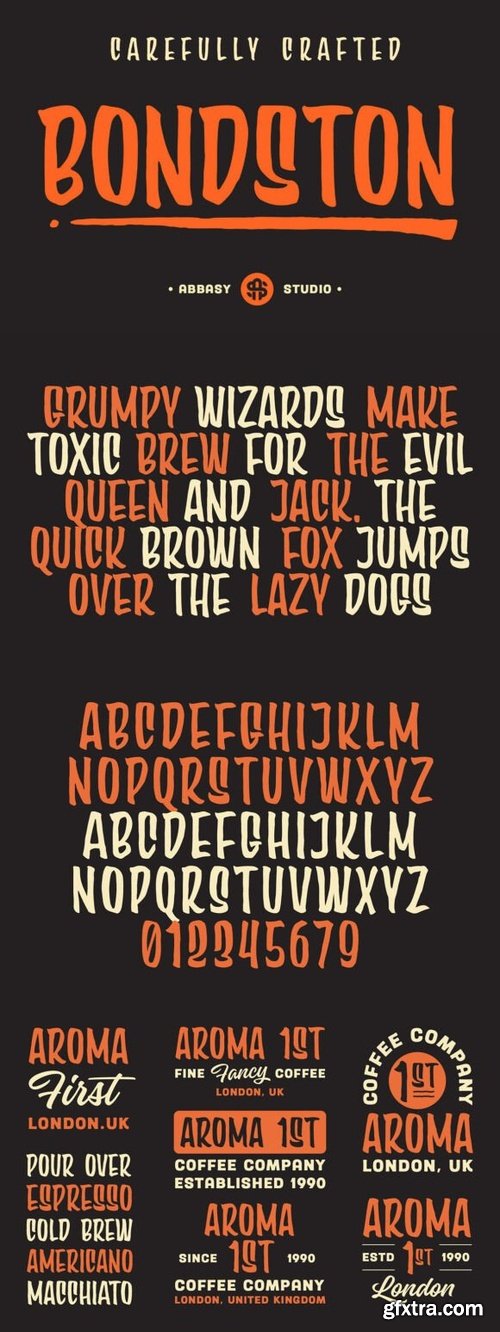 Bondston - Sans Serif Font