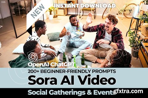 200+ Sora AI Video Prompts for Social Gatherings &amp; Events