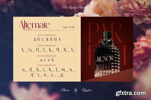 CreativeMarket - Athesa Luxurious Font