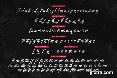 CreativeMarket - Heats Black - Script Font