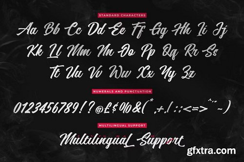 CreativeMarket - Heats Black - Script Font
