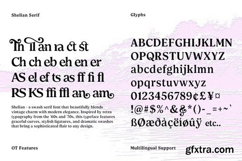 CreativeMarket - Shelian Typeface