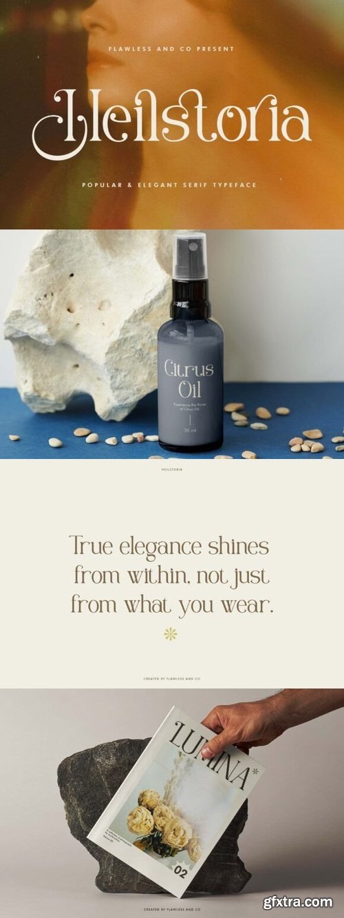 CreativeMarket - Heilstoria - Elegant Serif Font 291260441