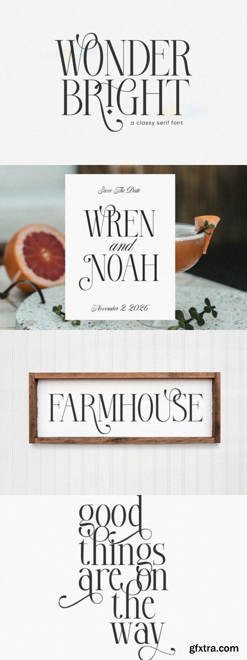 Wonder Bright Font