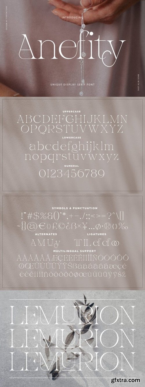 Anefity Font