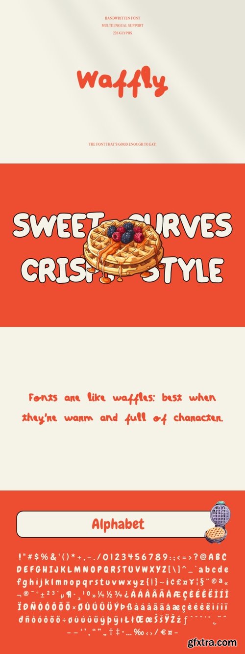 Waffly Font