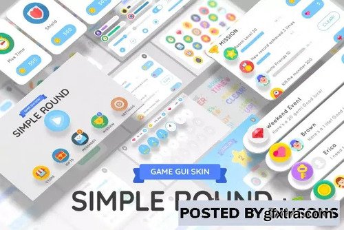 GUI Kit - Simple Round v1.2.2 (07 Mar 2025)