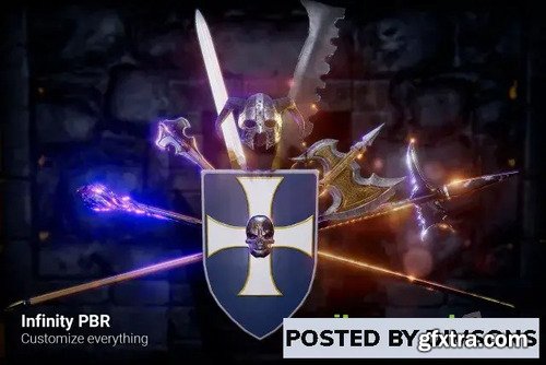 Weapons & Armor PBR Pack #1 - Fantasy RPG v4.3.2 (05 Mar 2025)